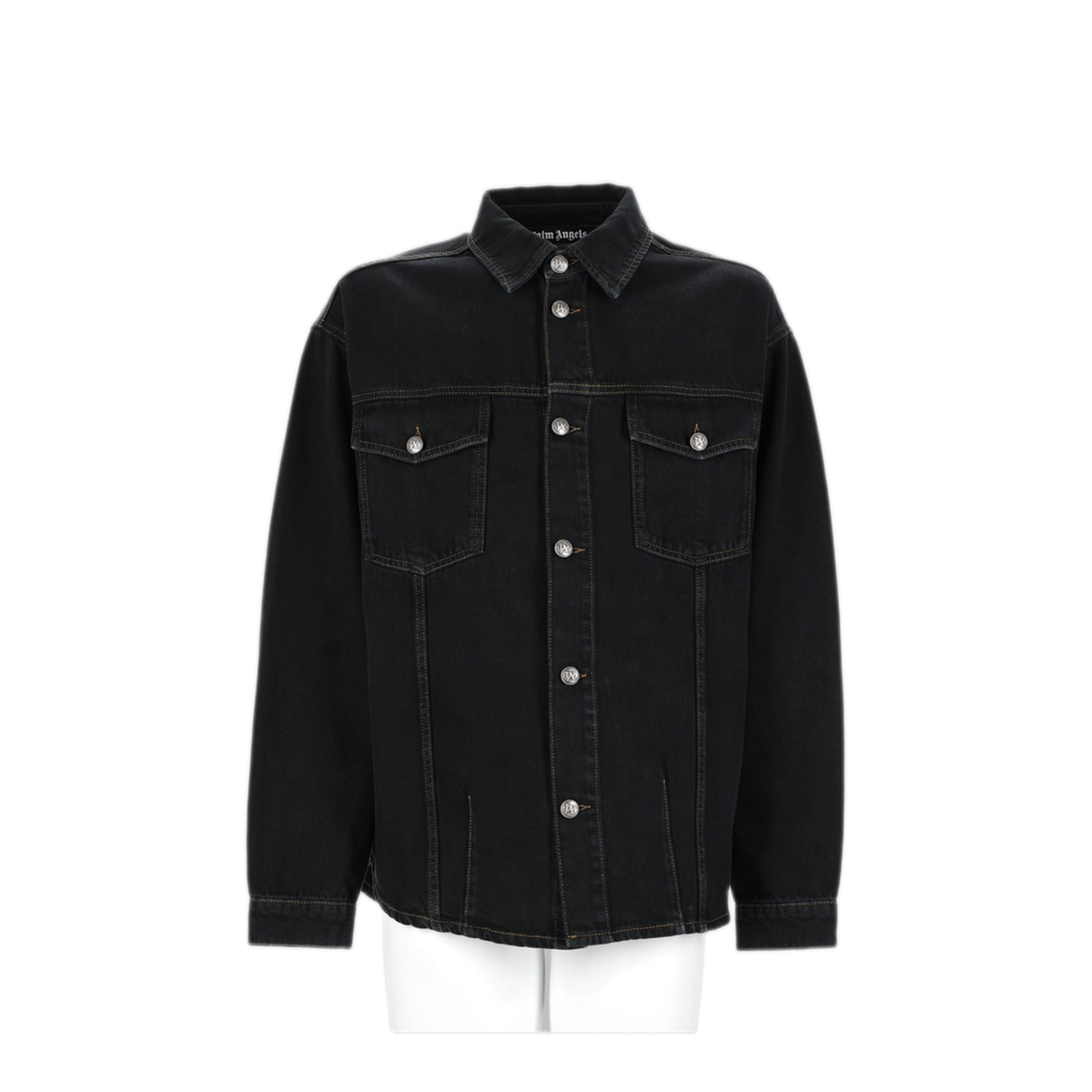 MAYFEYR - Palm Angels - Cotton Black Shirt - PAMYD002DN0011003