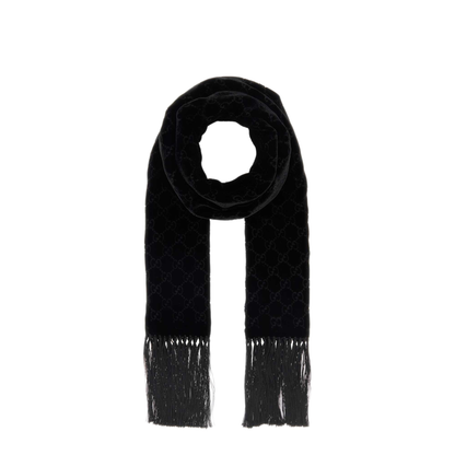 MAYFEYR - Gucci - Black Velvet Scarf - 8653474GAK91000