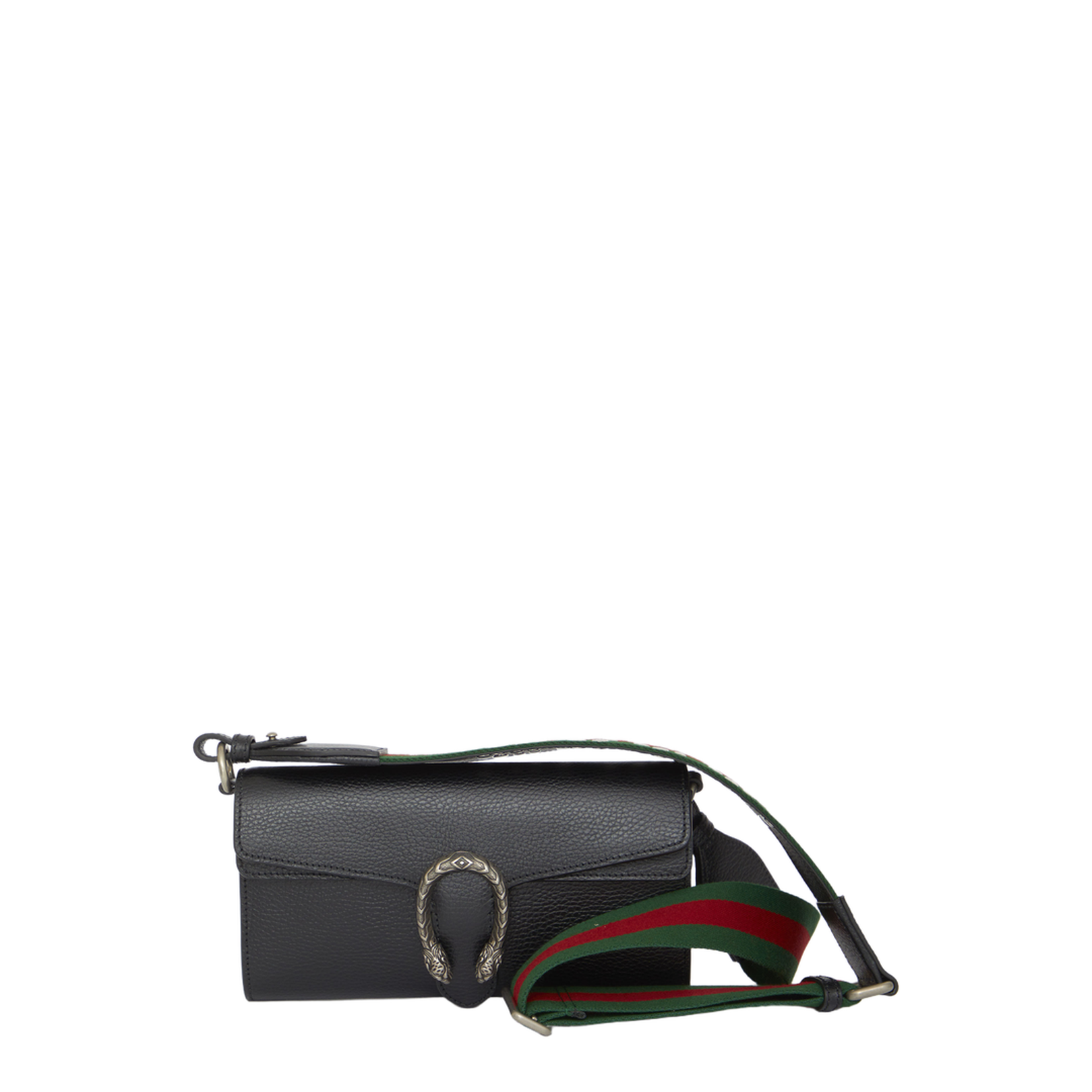 Dionysus Mini Leather Bag - Black