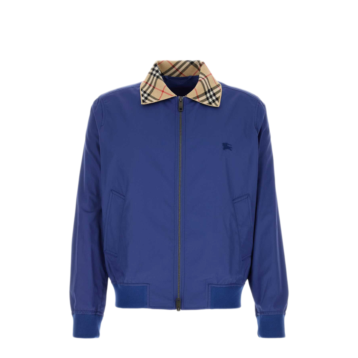 MAYFEYR - Burberry - Glenfields Blue Cotton Jacket Size 50 - 8127070C5317
