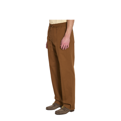 Men's Drawstring Pants Brown