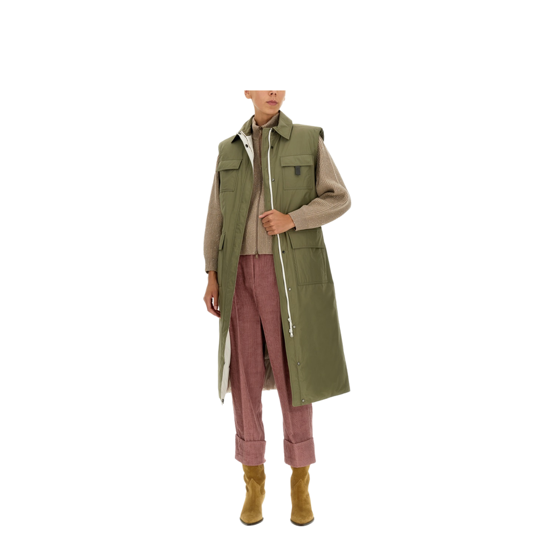 Taffeta Trench Coat