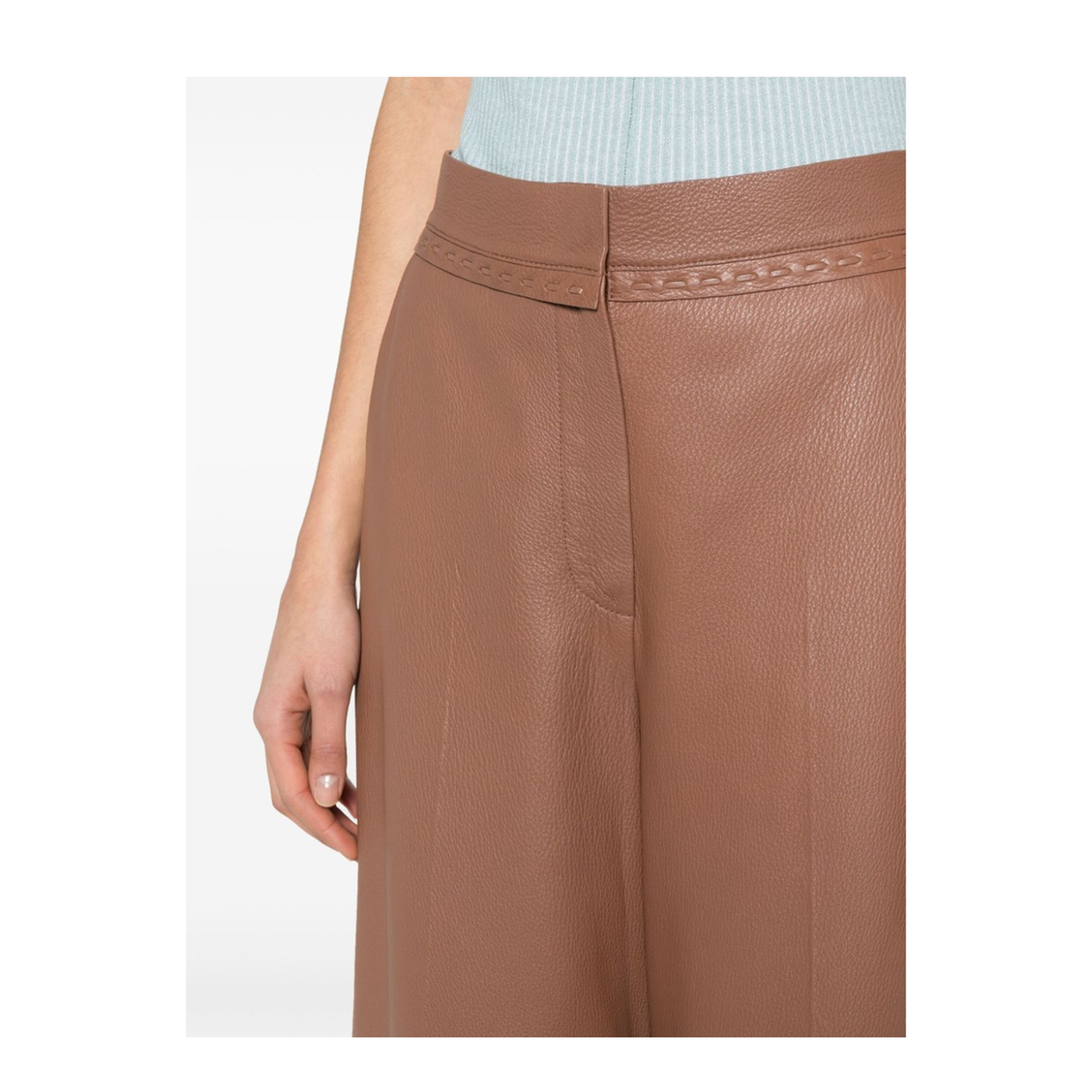 MAYFEYR - Fendi - Leather Pants - FPP811ARTZF1NY9