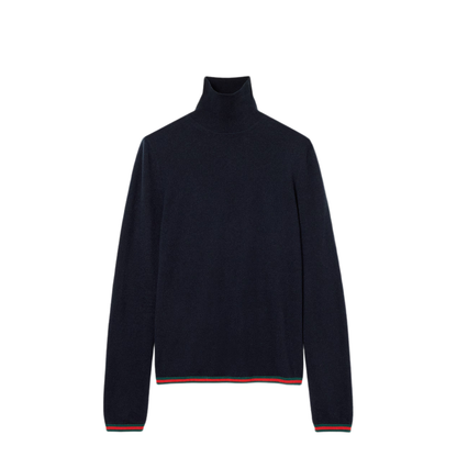 MAYFEYR - Gucci - Cashmere Turtleneck Sweater Blue - 850166XKE044795