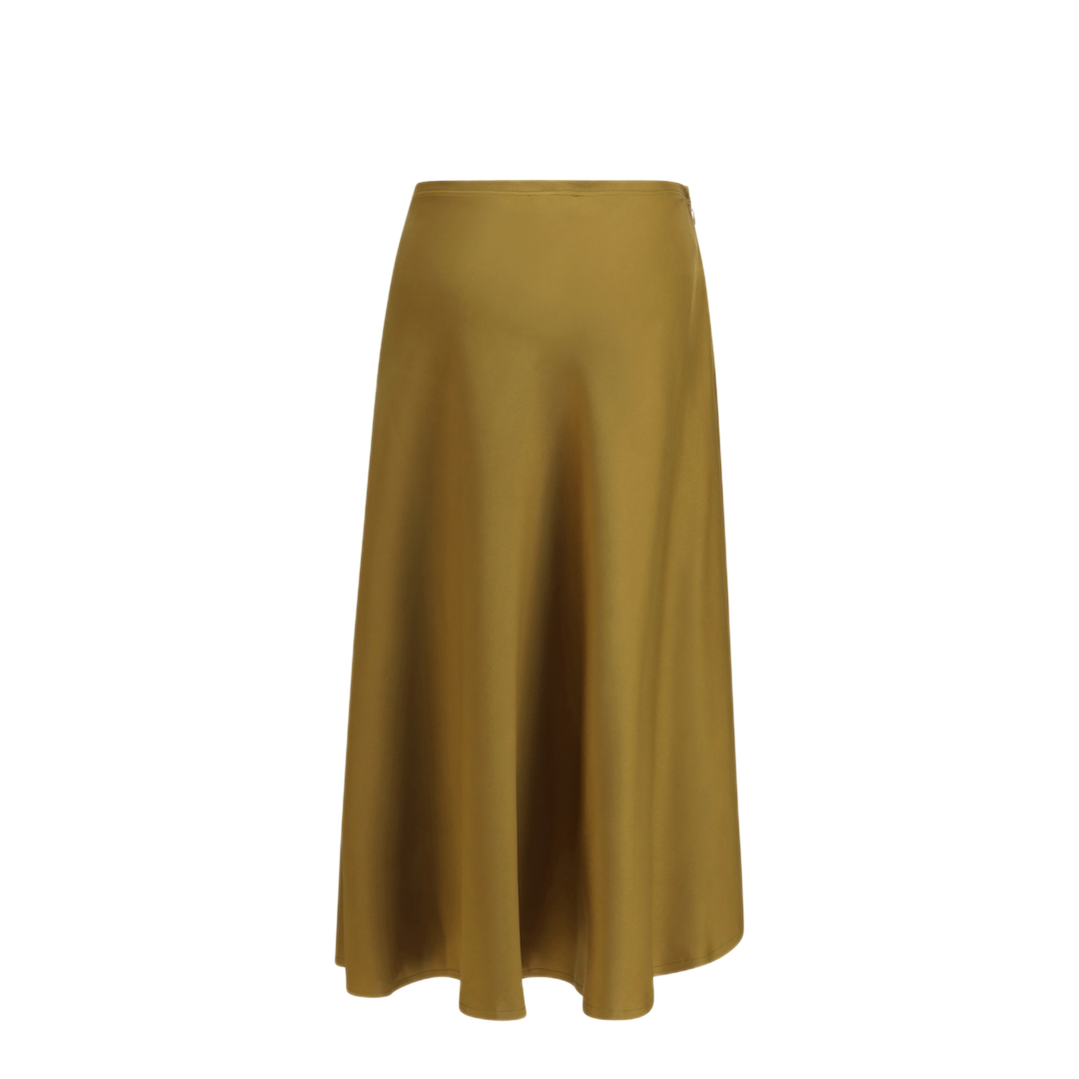 MAYFEYR - Ganni - Satin Midi Skirt With Tie Details - A1090226ZWM
