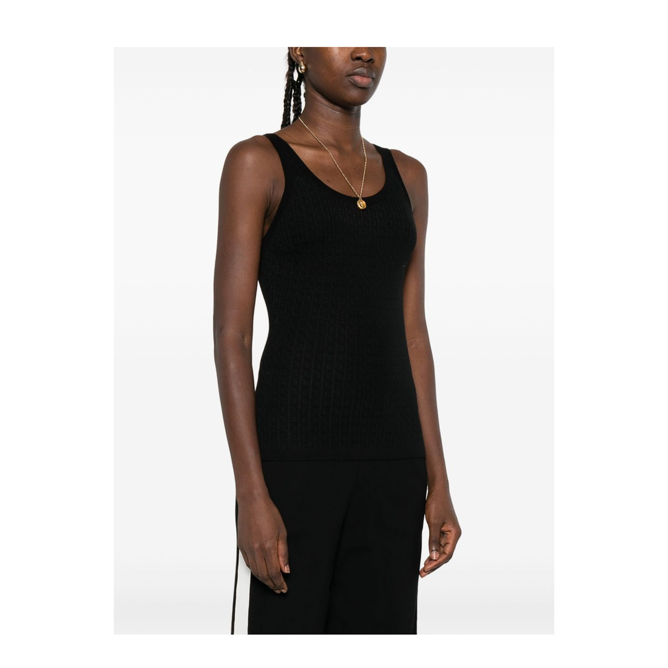 MAYFEYR - Elisabetta Franchi - Top Black - TK58S56E2110