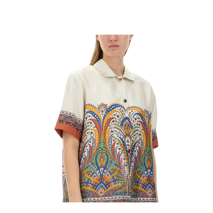 Printed Silk Shirt