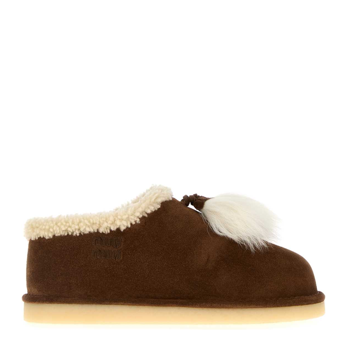MAYFEYR - Miu Miu - Brown Suede Ankle Boots - 5R514EFZF15Z0GF0324
