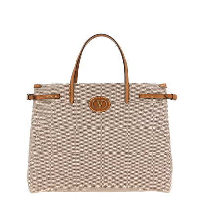 Antibes Large Canvas Shopping Bag