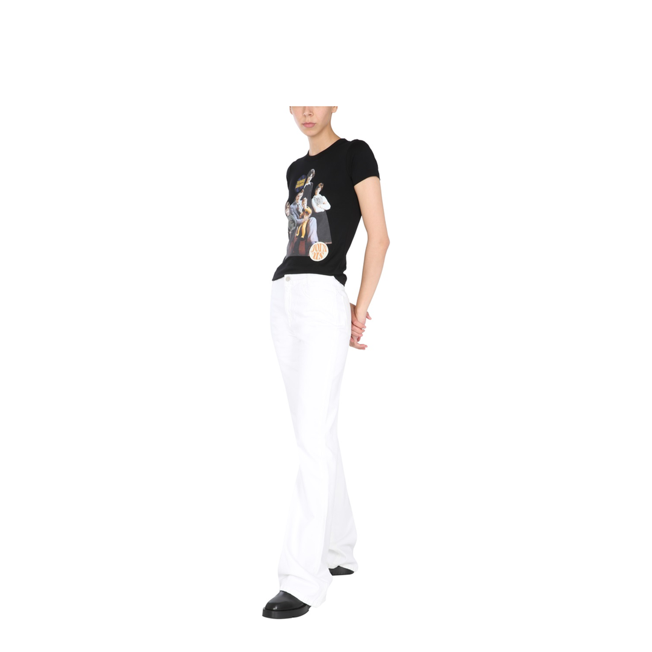 MAYFEYR - RAF SIMONS - Crew Neck T Shirt - 211W113190010099