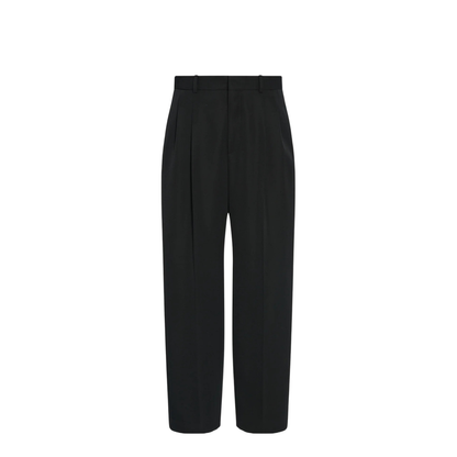 Zev Pant Black in Virgin Wool