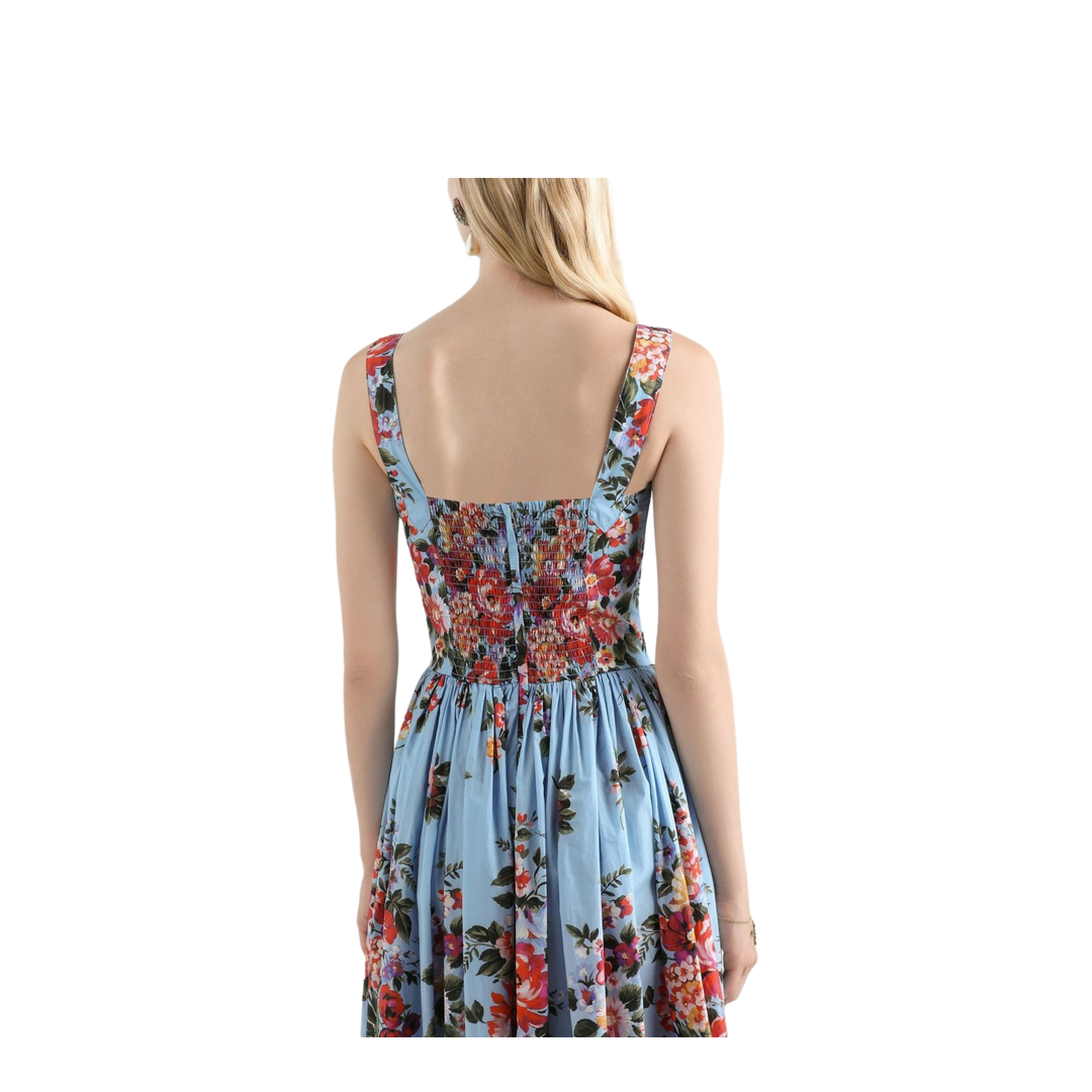 Maxi Dress with Floral Print