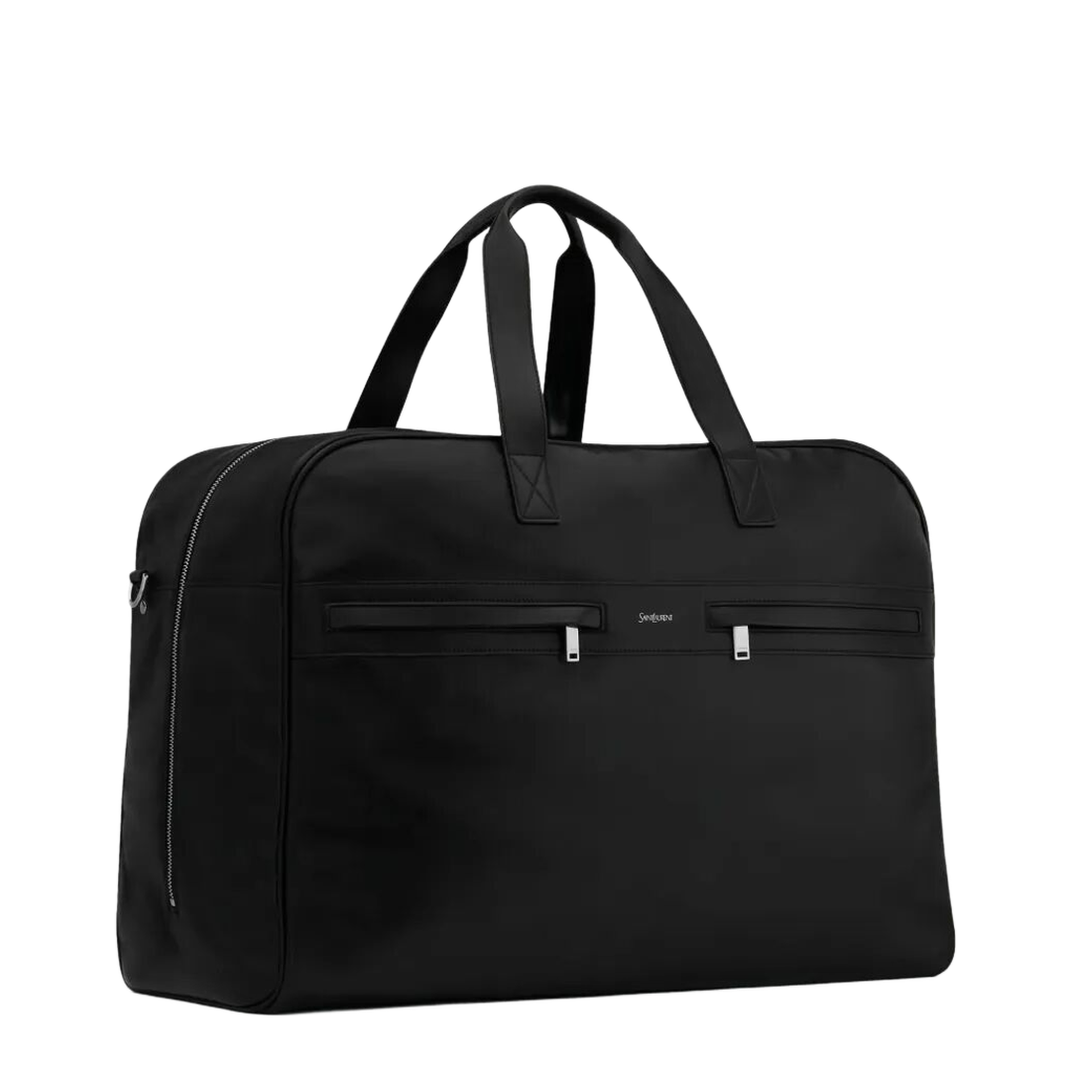Camp Maxi Leather Duffel Bags - Black