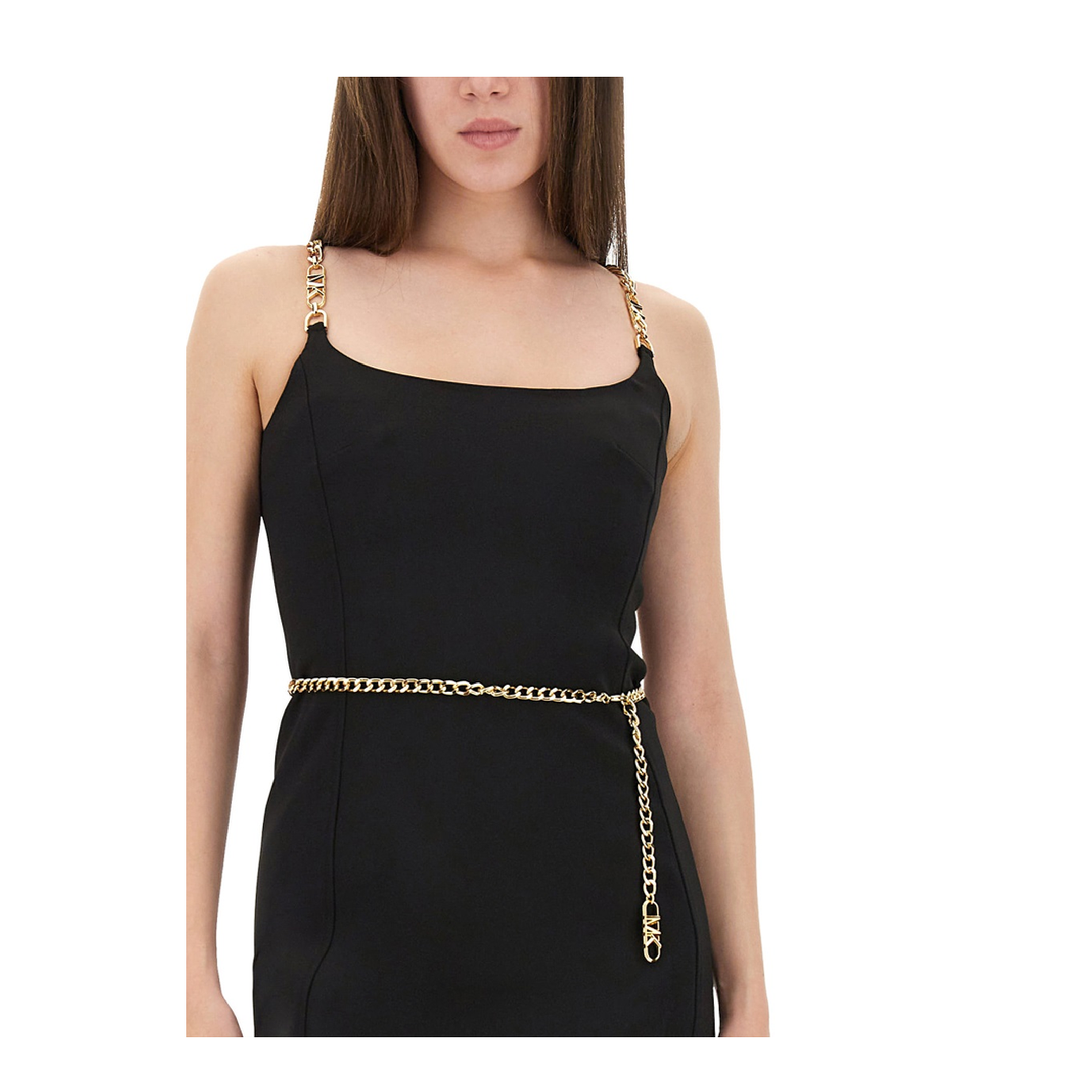 MAYFEYR - MICHAEL BY MICHAEL KORS - Bustier Minidress With Belt - MT5831K3GZ001BLACK