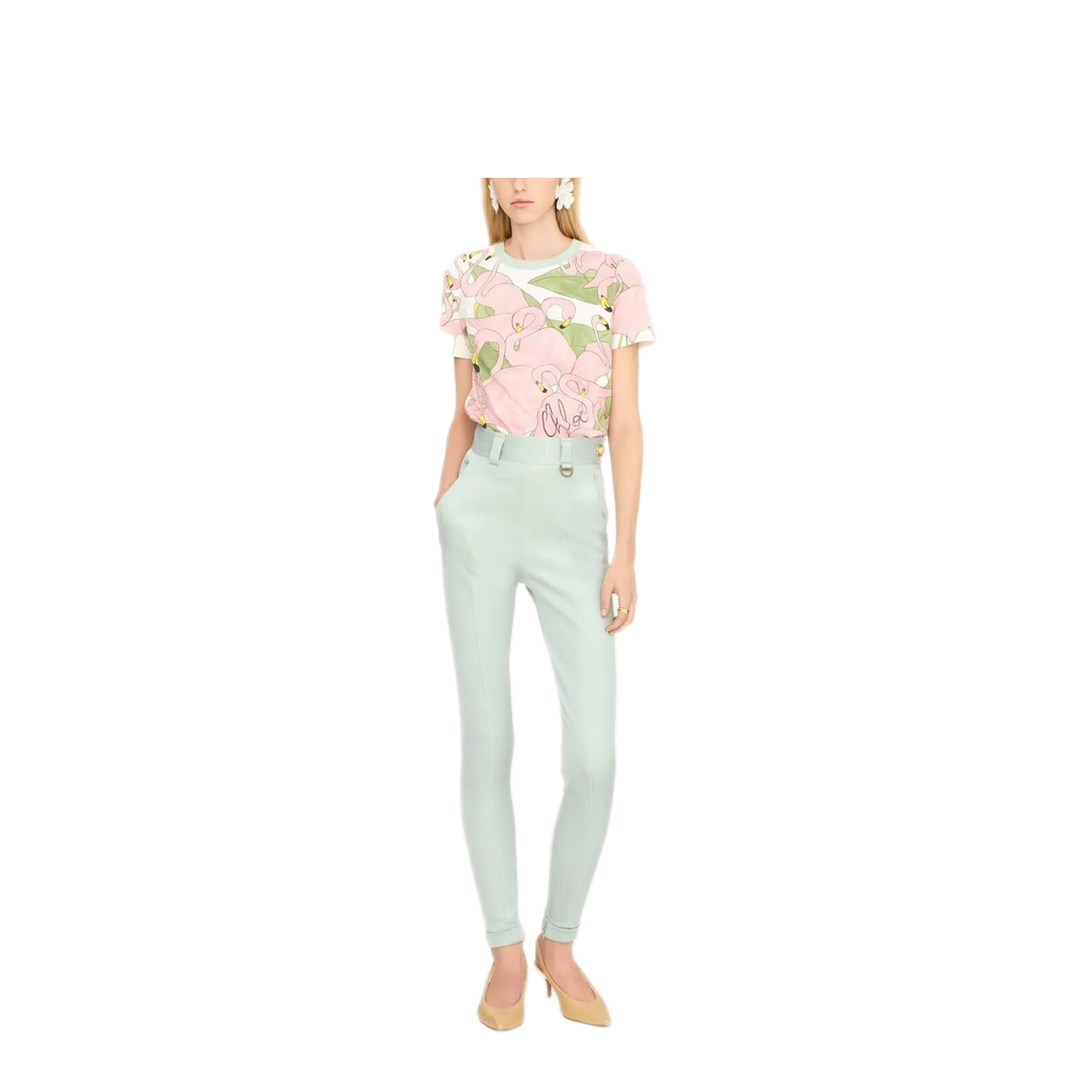 MAYFEYR - Chloè - Baby Fit Logo T-Shirt In Cotton Jersey - CH26UJH08287107