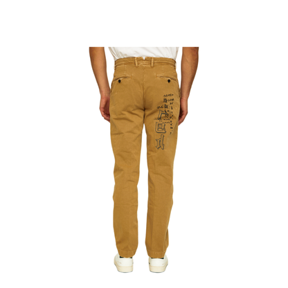 MAYFEYR - Incotex Red X Facetasm - Camel Cotton Trousers - FTP008FX006510