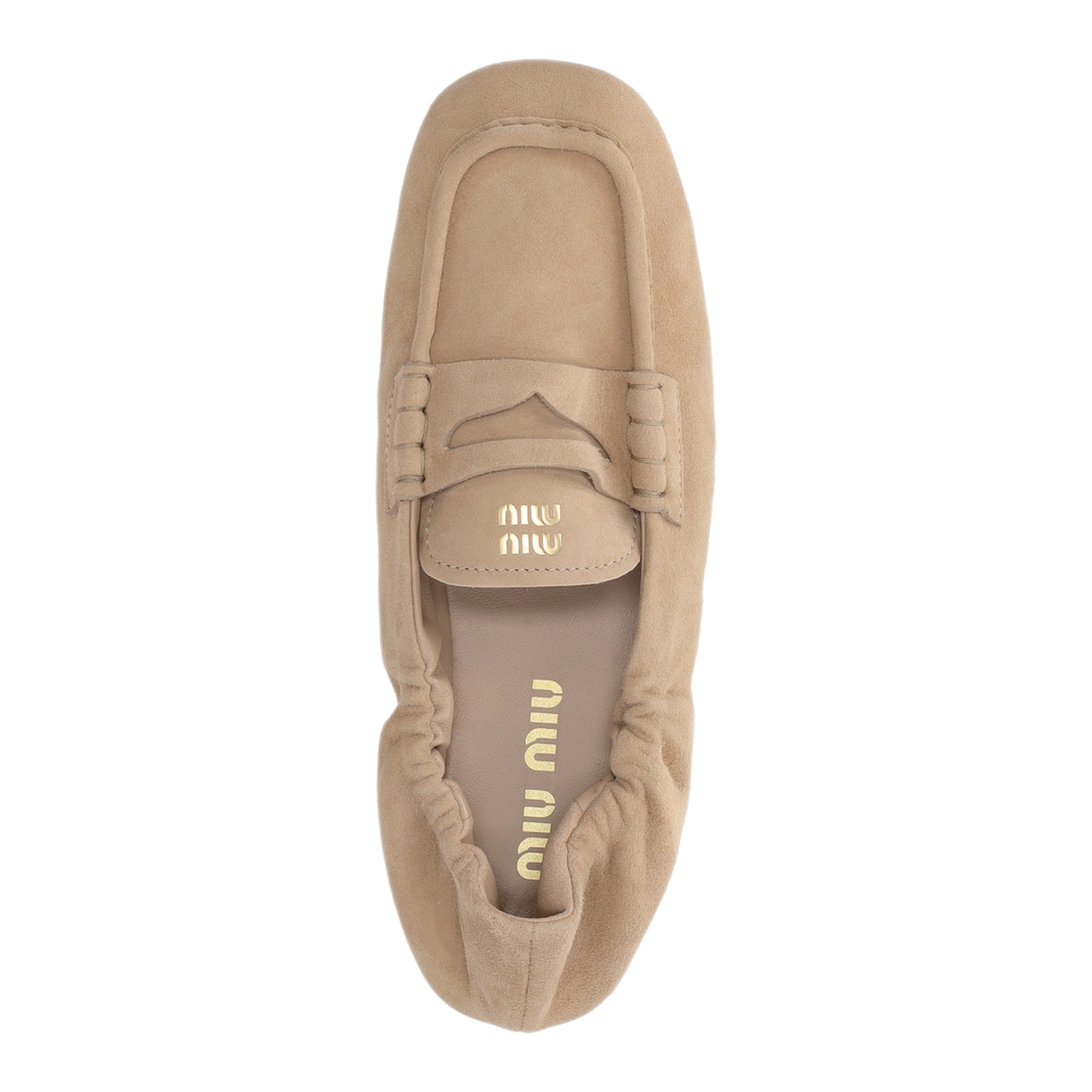 MAYFEYR - Miu Miu - Suede Moccasins - 5D341EFD005008F0F24
