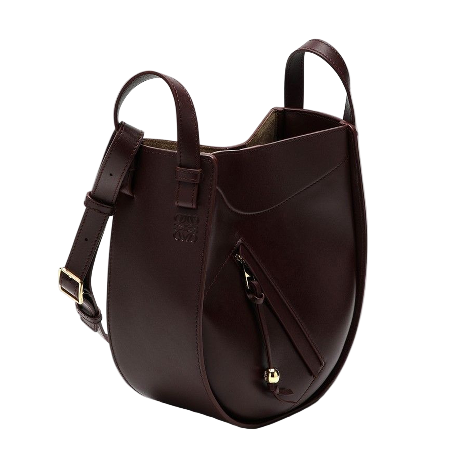 Dark Burgundy Small Hammock Bag