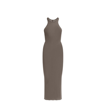 Silk Blend Midi Dress