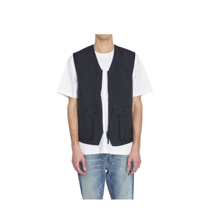 Metal Lamina Poly Ripstop Vest