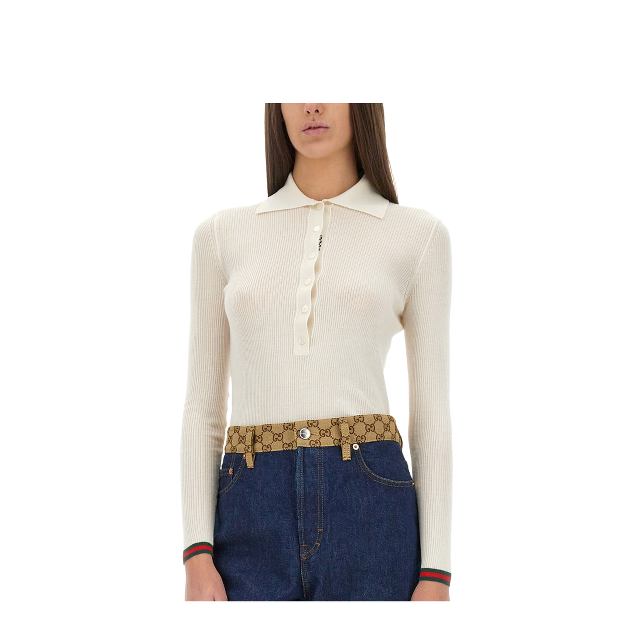 Cashmere and Silk Polo Shirt