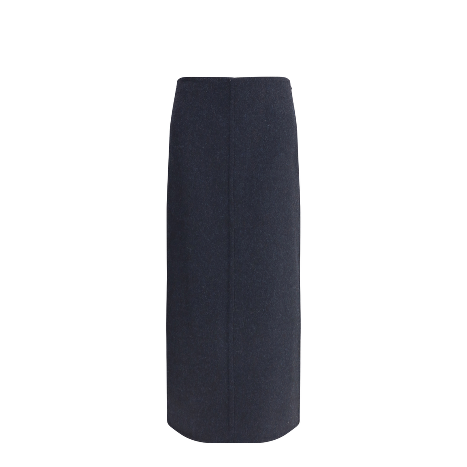 Virgin Wool Midi Skirt