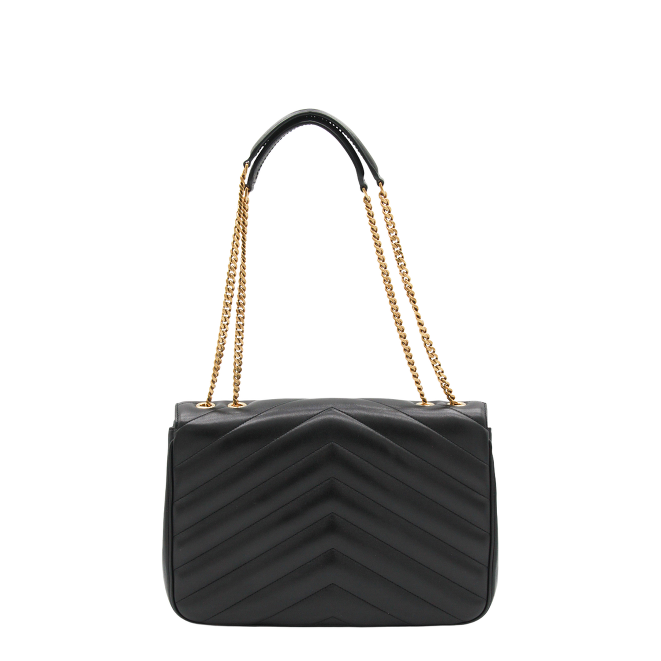 LOULOU Large in Matelassé Lambskin