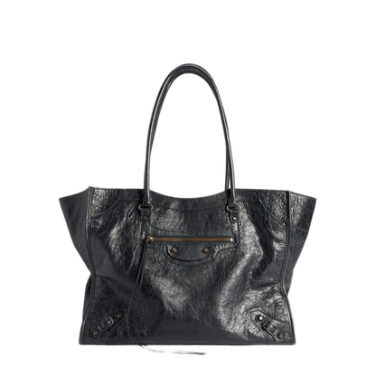 MAYFEYR - Balenciaga - City Tote Bag Medium In Arena Lambskin - 8469212ABEK