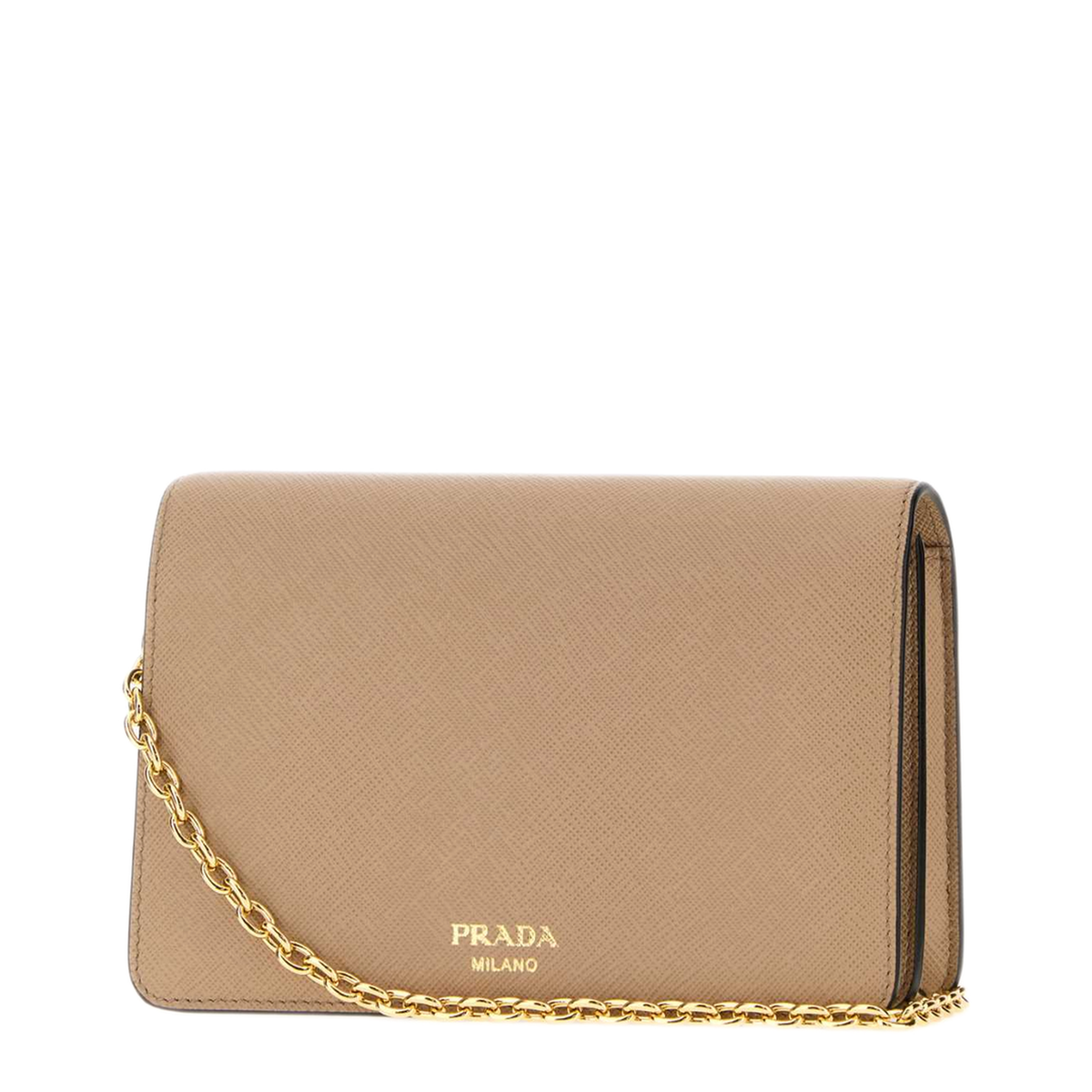 MAYFEYR - Prada - Beige Leather Crossbody Bag - 1BP019VOEMNZVF0LT6