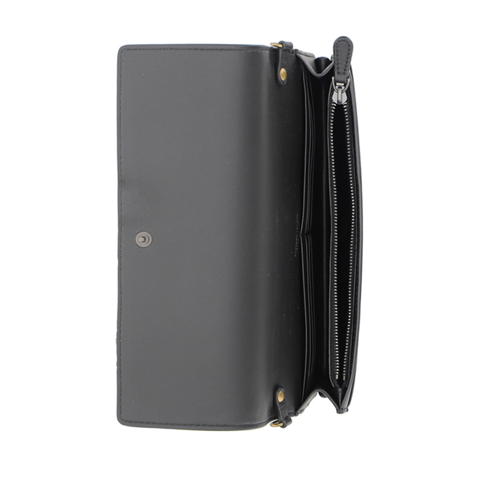 Intrecciato Shoulder Bag Black