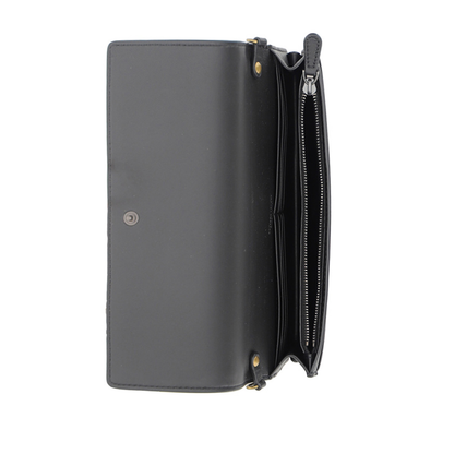 Intrecciato Shoulder Bag Black