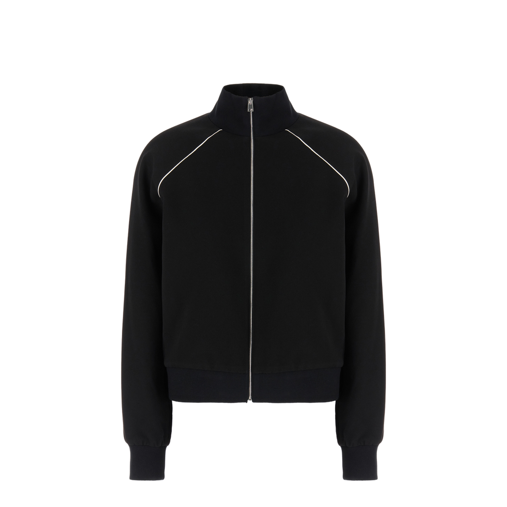 Black Triacetate Blend Sweatshirt