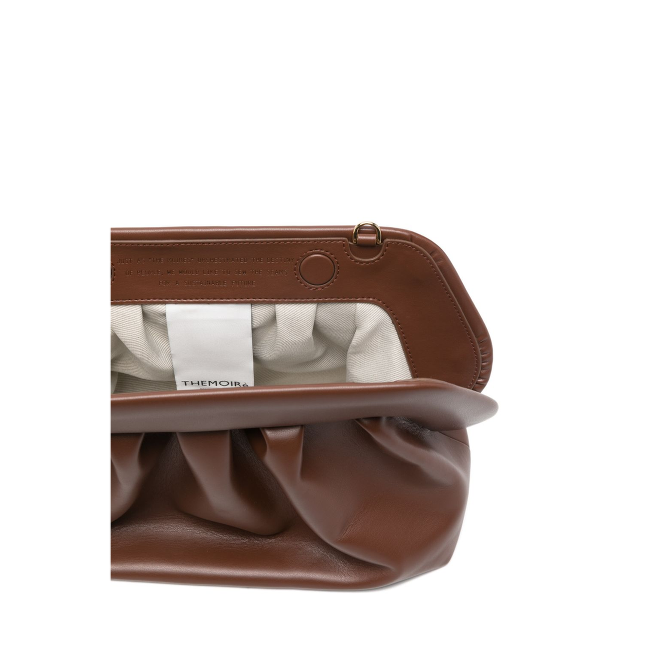 MAYFEYR - Themoire' - Tia Clutch In Brown - 261WTMB00OOVF1230A