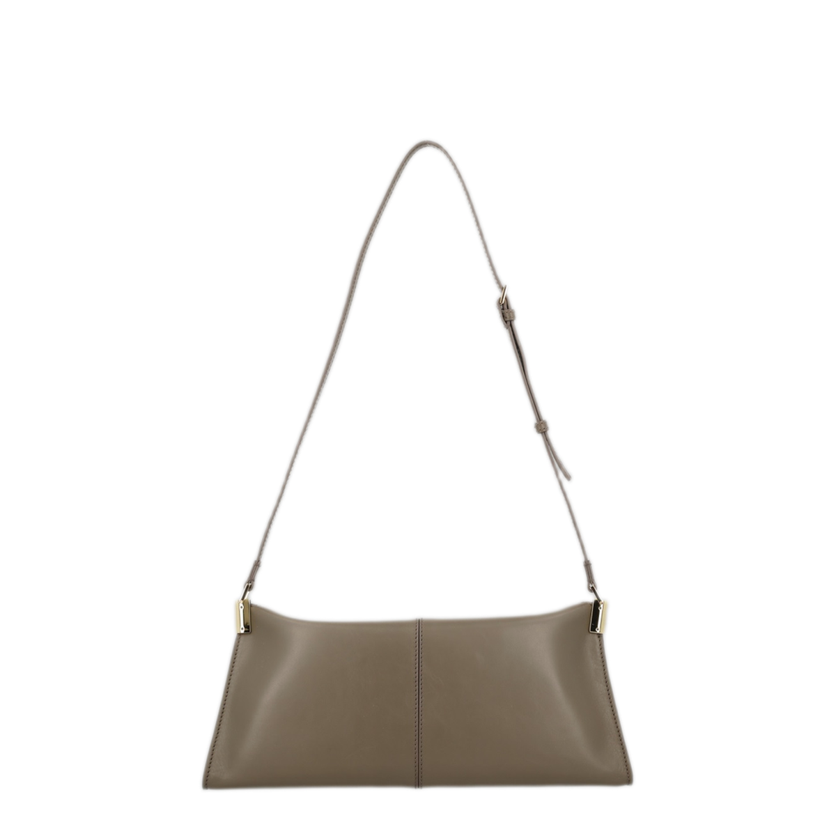 MAYFEYR - Balmain - Grey Shoulder Bag - HN0BL096LMRK8AH