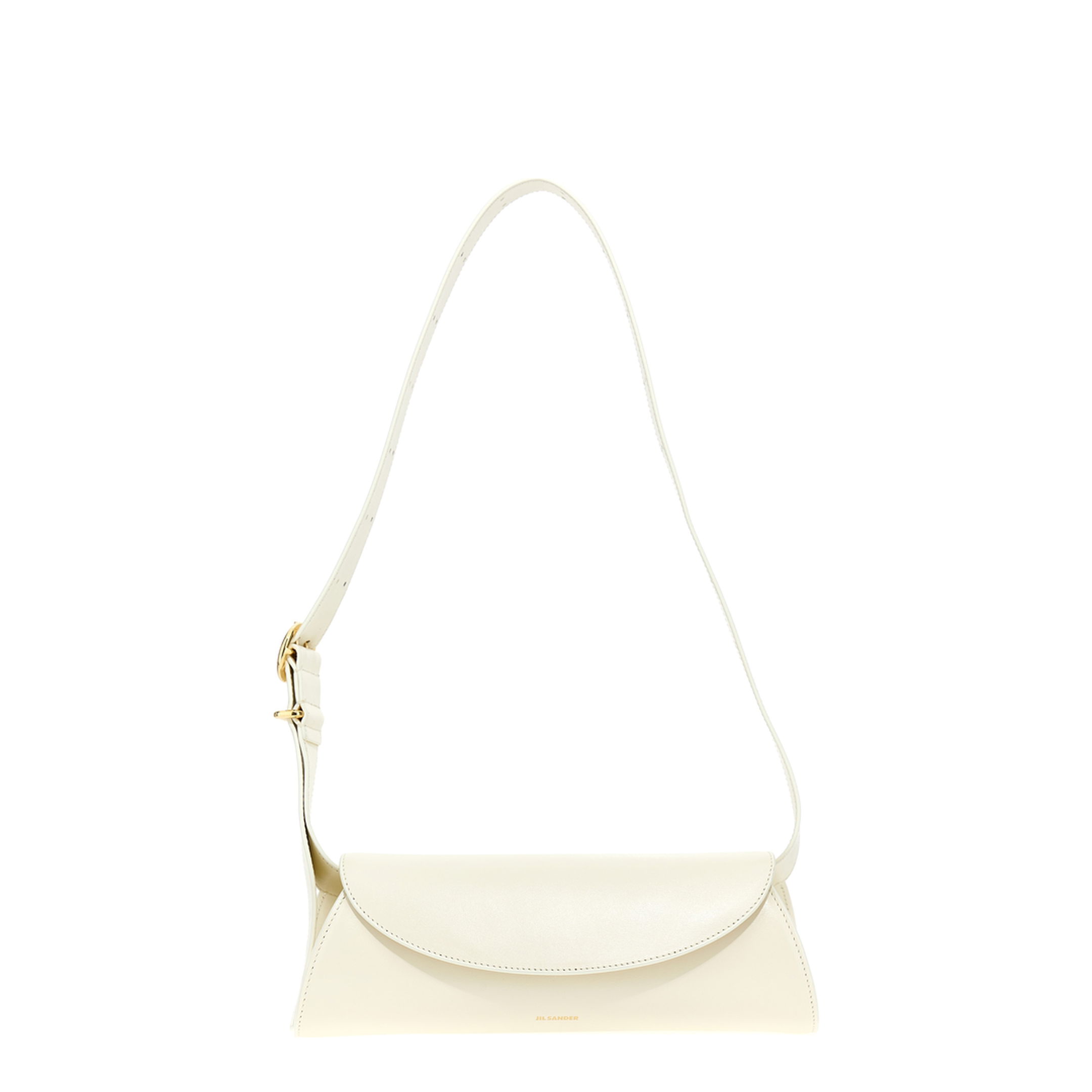 MAYFEYR - Jil Sander - Ivory Leather Small Cannolo Shoulder Bag - J07WD0023P4840106