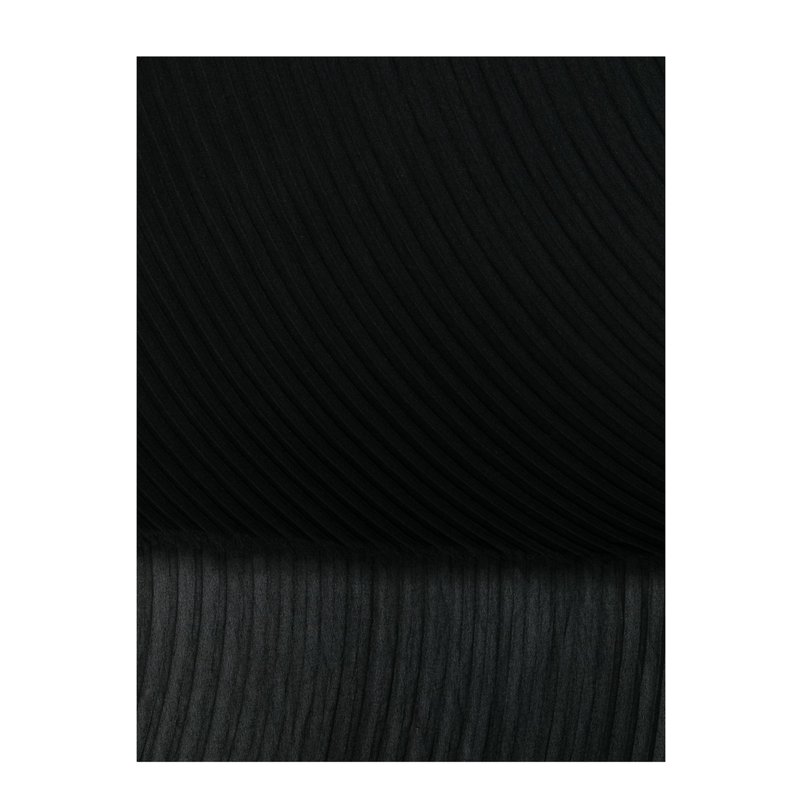 Black Rectangle Shape Frayed Edge Bag