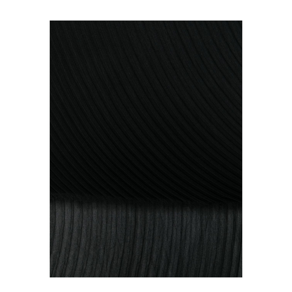 Black Rectangle Shape Frayed Edge Bag