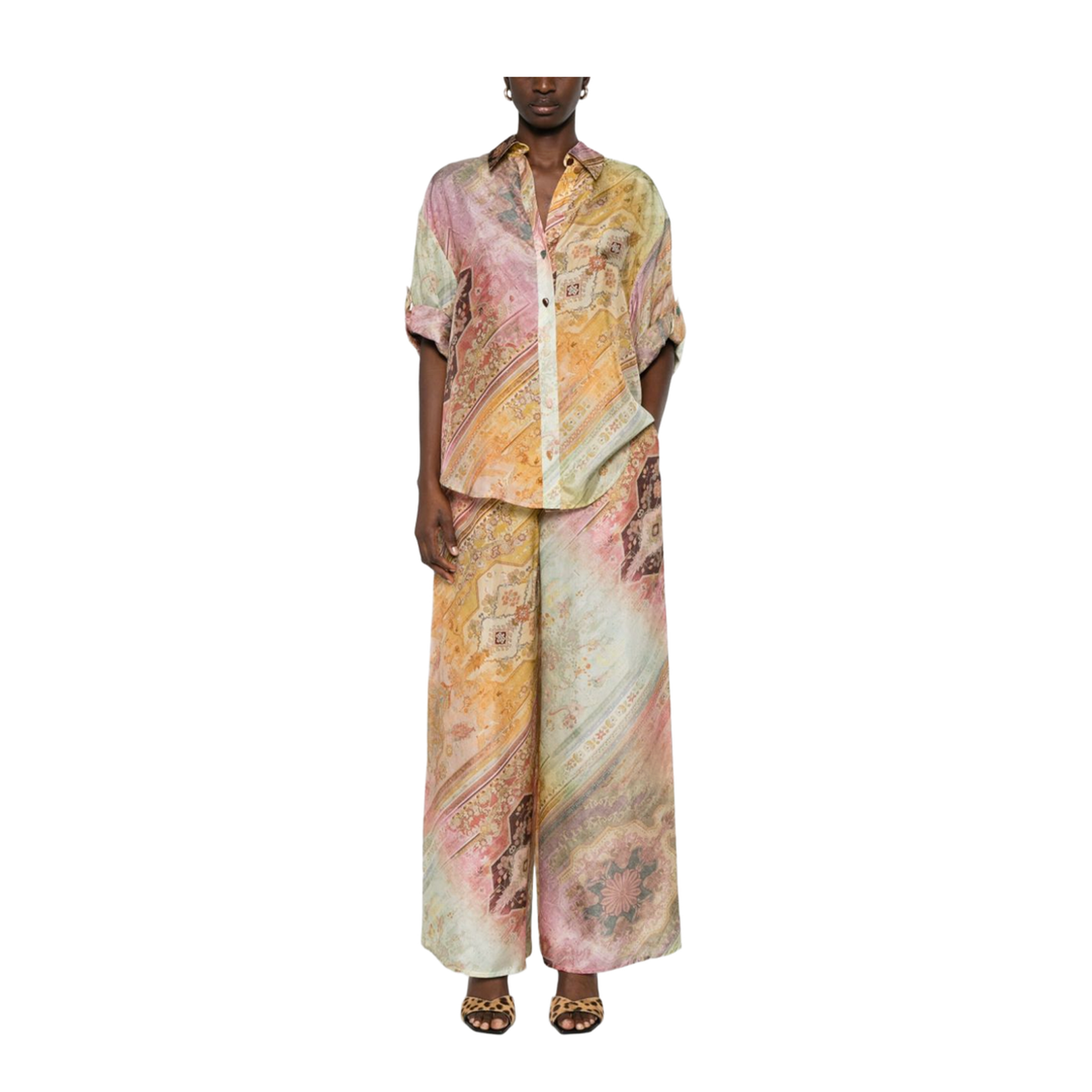 Silk Short Sleeved Shirt