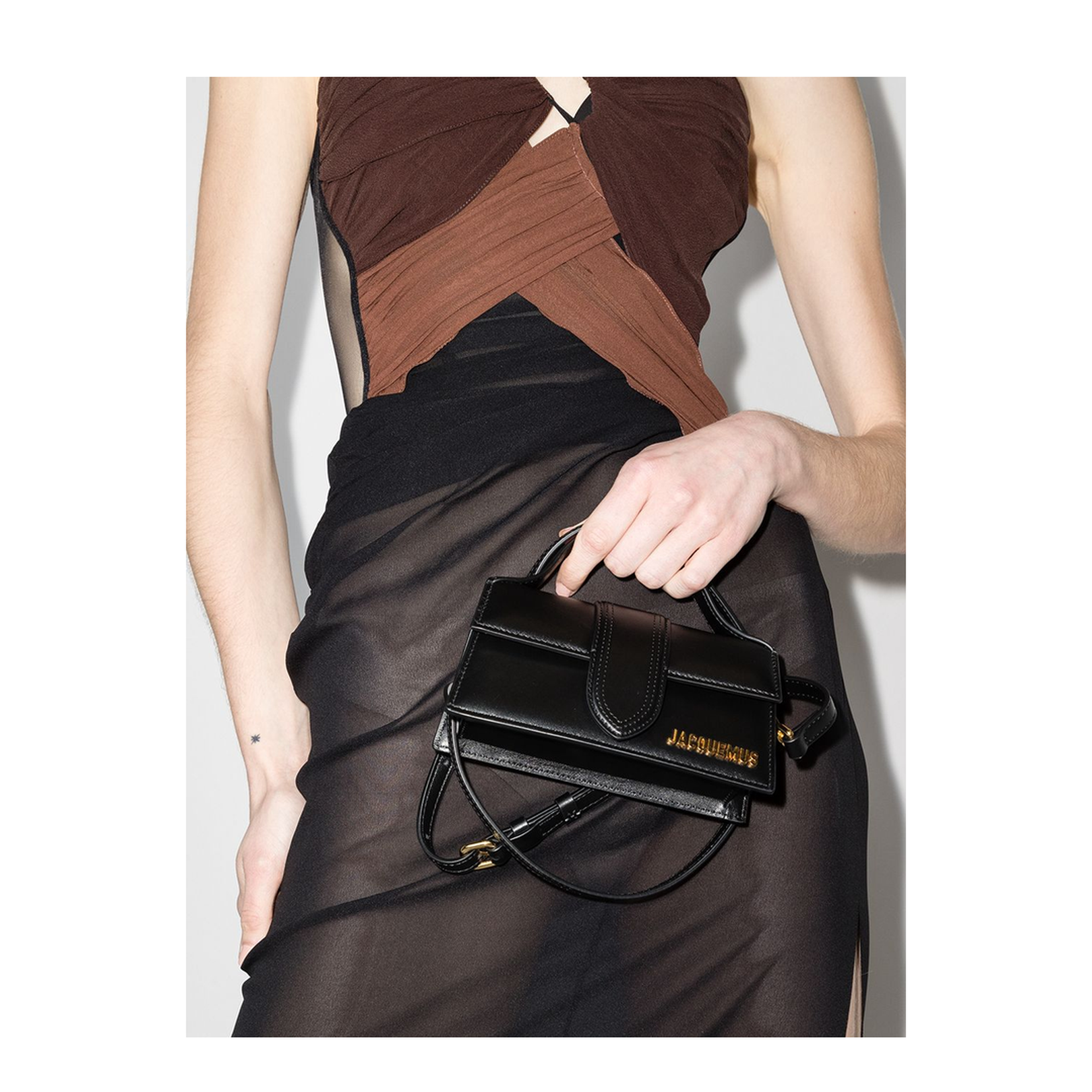 Leather Top Handle Bag