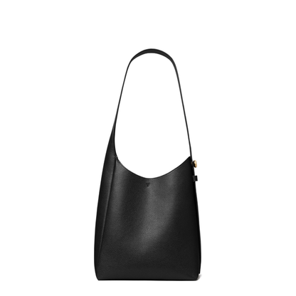Romy Small Leather Hobo Bag