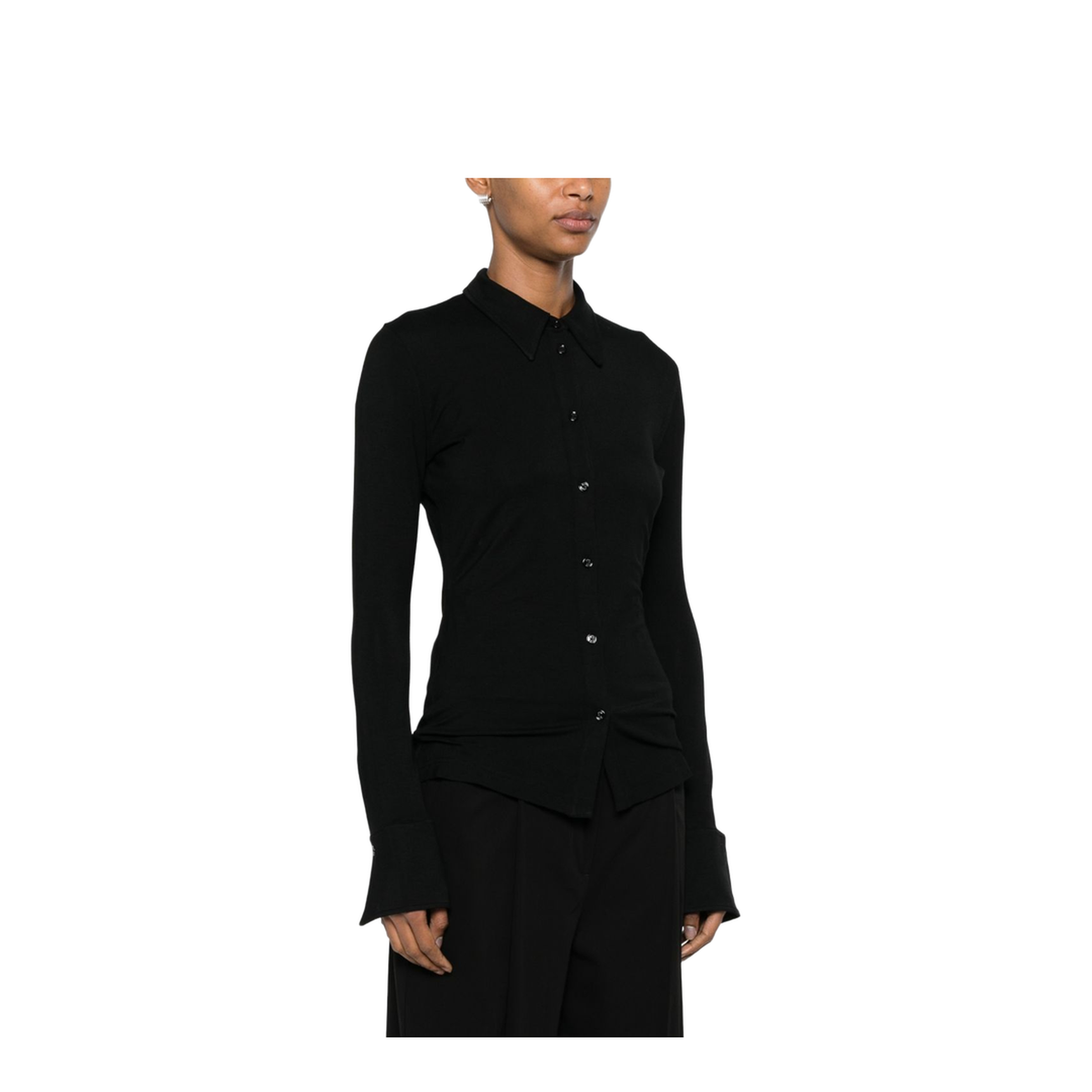 MAYFEYR - Toteme - Shirts Black - 263WRT0752FB0676001