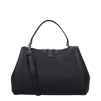 Eleanor Pebbled Medium Satchel Bag