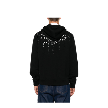 MAYFEYR - Givenchy - Hooded Cotton Sweatshirt In Black - BMJ0NJ3YU8001