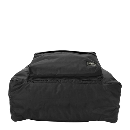 Double Pack Large Nylon Ripstop Backpack - BLACK