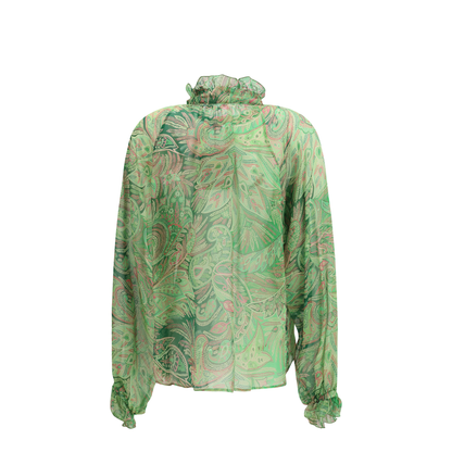 MAYFEYR - Etro - Paisley Ruffled Shirt - WRIA0109AKI48