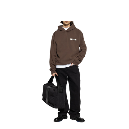 Brown 'Gross Grain' Sweatshirt