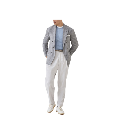 Cashmere Sweater in Denim
