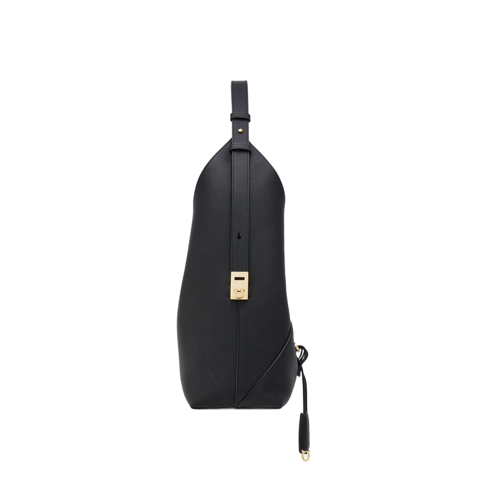 V-Shaped Hobo Bag