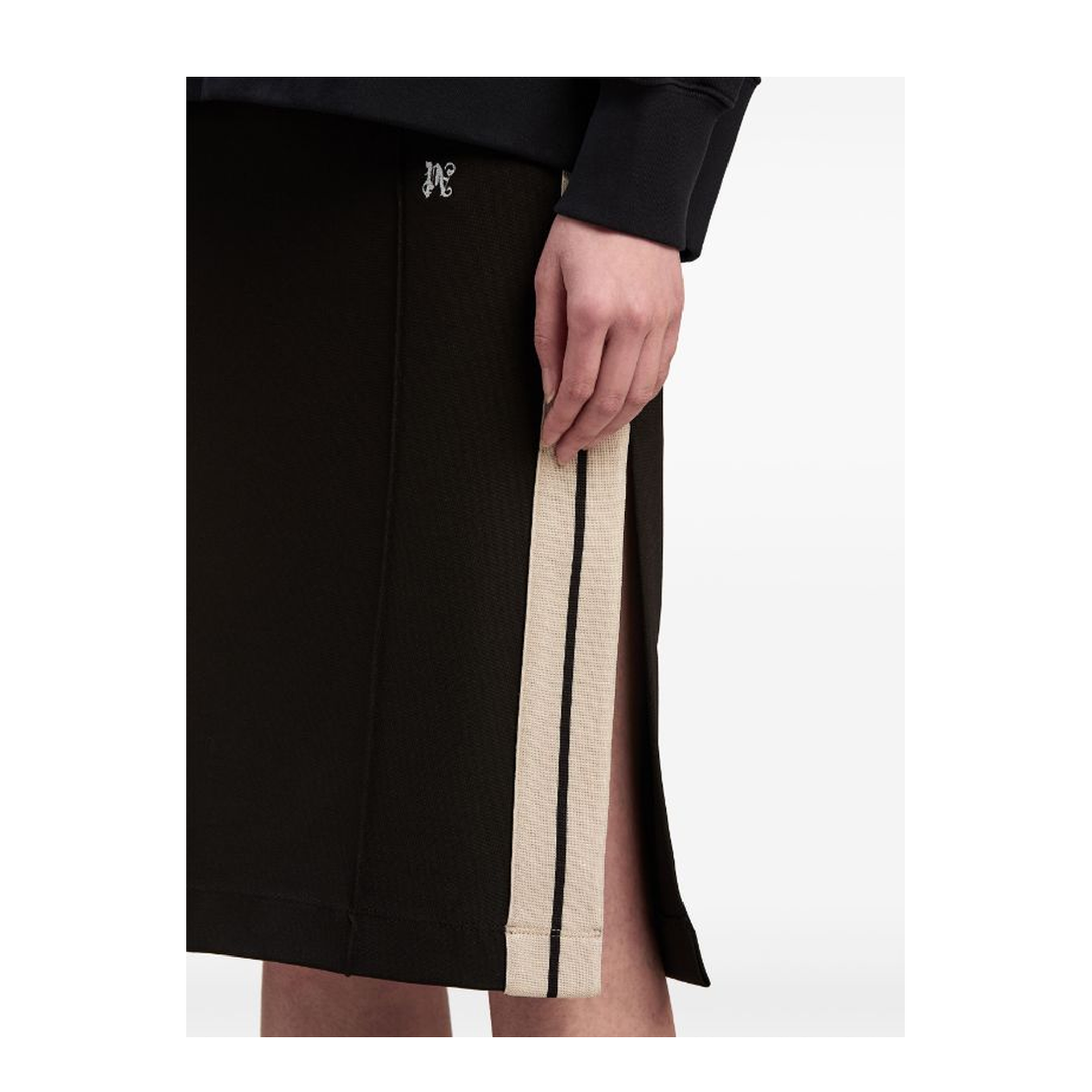 MAYFEYR - Palm Angels - Monogram Midi Skirt - PWCC081F24FAB0021003