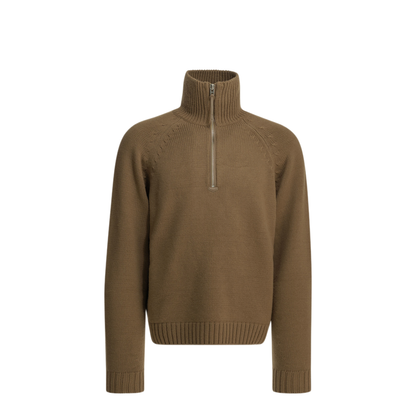 MAYFEYR - Tom Ford - Cashmere Wool Blend Half Zip Sweater - KFL017YMW167EBN